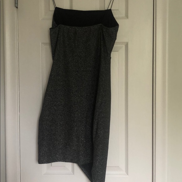 Glitter Asymmetrical Dress - Picture 12 of 12